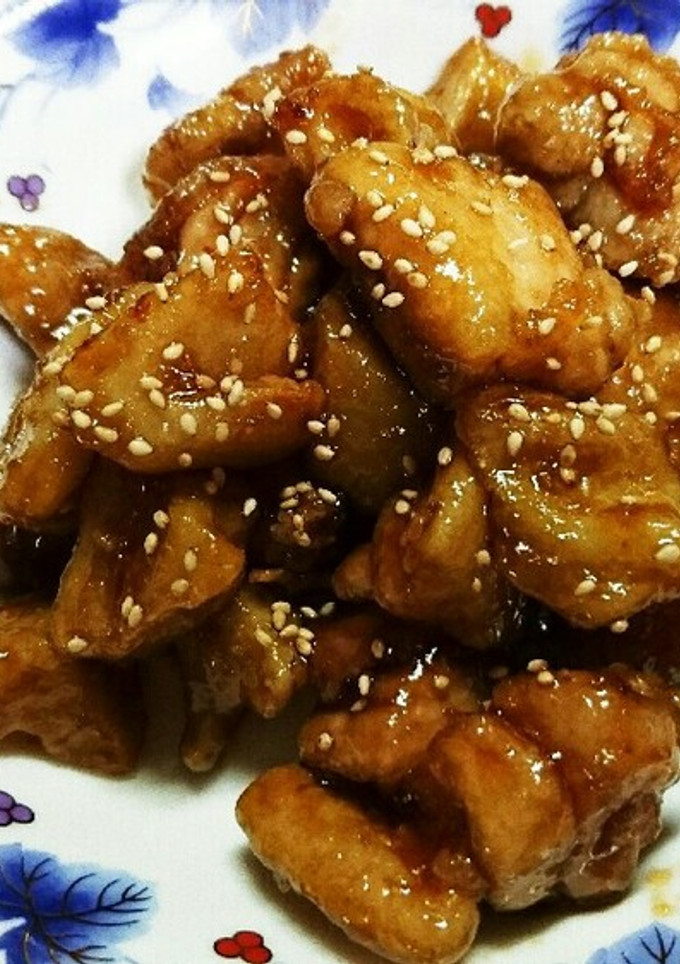 鶏肉とれんこんの甘辛揚げ-レシピのメイン写真