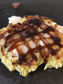 サツマイモのお好み焼き、甘〜い-レシピのメイン写真