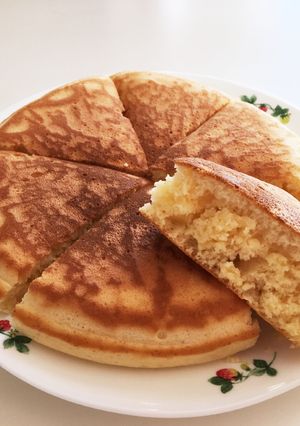 焼くまで5分♡パンケーキ-レシピのメイン写真