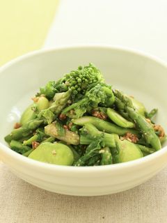 春野菜のしょうゆ糀ごま和え-レシピのメイン写真