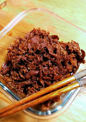 簡単☆すぐ出来る牛肉のしぐれ煮-レシピのメイン写真
