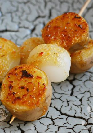 新じゃがいもと玉こんにゃくの串 みそだれ-レシピのメイン写真