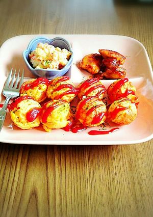 たこ焼き風ミニミニおむらいす-レシピのメイン写真