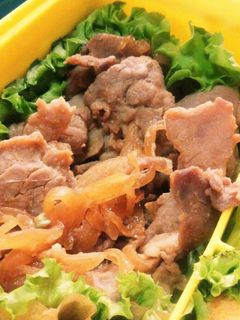 豚肉と酢たまねぎの生姜焼き-レシピのメイン写真
