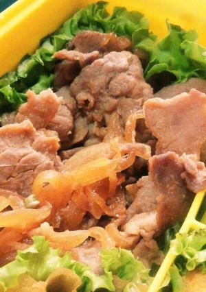 豚肉と酢たまねぎの生姜焼き-レシピのメイン写真
