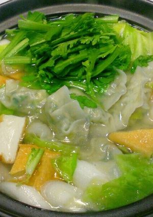 手作り!餃子鍋~塩鍋風~-レシピのメイン写真