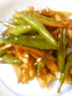 鶏と新ごぼう炒め 簡単-レシピのメイン写真