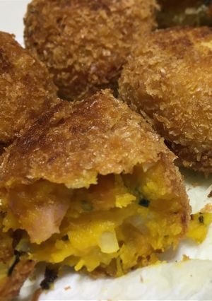 トマト入りかぼちゃコロッケ-レシピのメイン写真