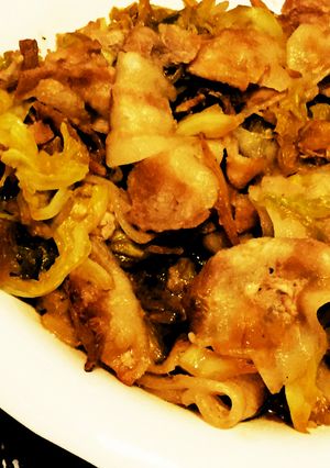 豚肉とキャベツのにんにく生姜焼き-レシピのメイン写真