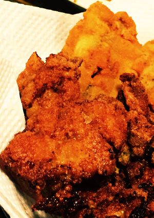 糖質制限◆豚コマ肉で簡単やわらか唐揚げ-レシピのメイン写真