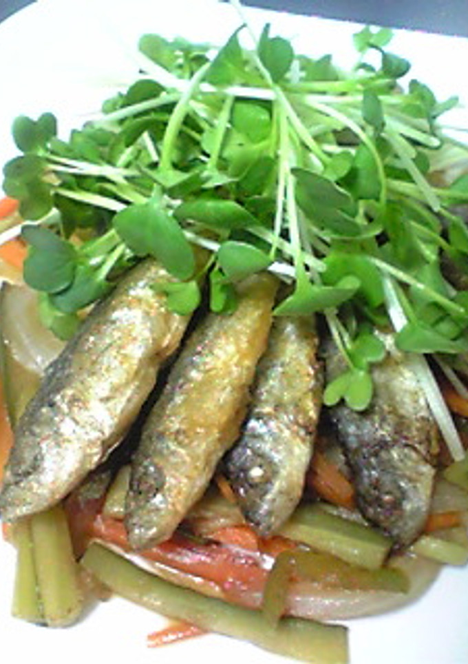 骨ごと食べる☆豆アジの南蛮漬-レシピのメイン写真