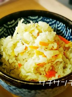春よ来い来い☆しらすの炊き込みご飯-レシピのメイン写真