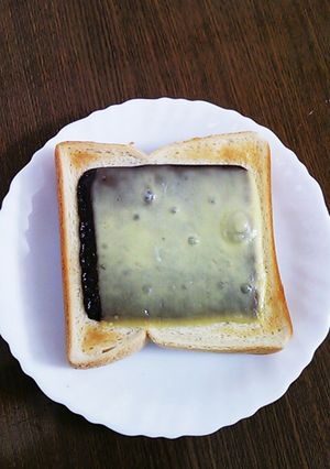 スライス生チョコチーズトースト♪-レシピのメイン写真
