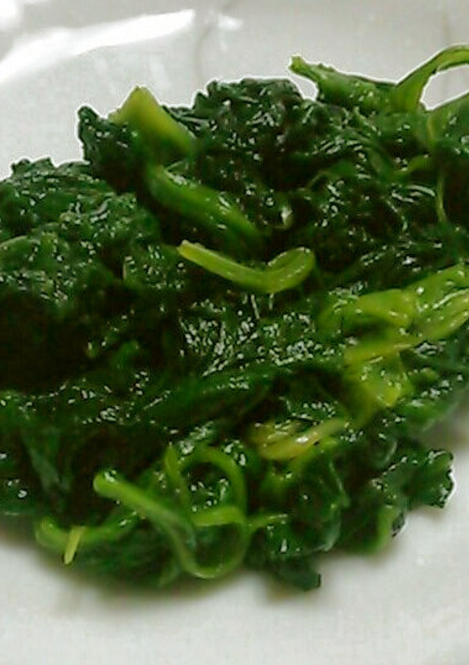 ほうれん草の砂糖醤油和え-レシピのメイン写真