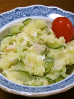 マヨネーズ不使用 塩レモンでポテトサラダ-レシピのメイン写真