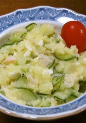 マヨネーズ不使用　塩レモンでポテトサラダ-レシピのメイン写真