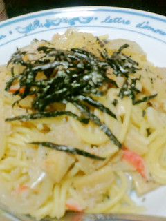 カニときのこの和風パスタ✩-レシピのメイン写真