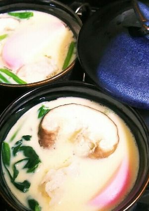 茶碗蒸し＊母の味♪ウチの定番は豚肉入り-レシピのメイン写真