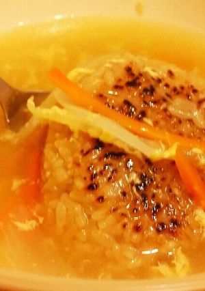簡単★焼おにぎりde中華あんかけ風ごはん-レシピのメイン写真