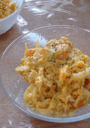 お手軽かぼちゃサラダ-レシピのメイン写真