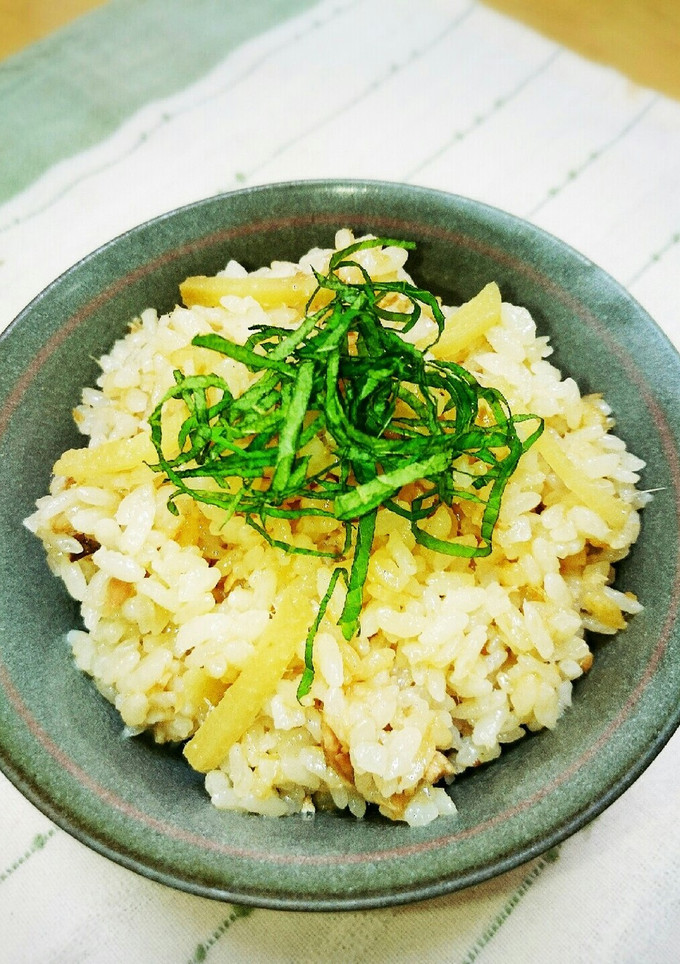 ☆ツナ&しょうがの炊き込みご飯☆-レシピのメイン写真