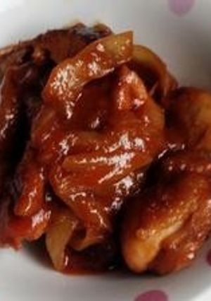 ♡鶏肉さっま芋のｺﾁｭｼﾞｬﾝ煮♡-レシピのメイン写真