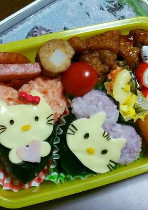 バレンタインに♡キャラ弁-レシピのメイン写真