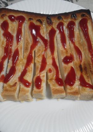 受験のゲン担ぎにオクトパスパン-レシピのメイン写真