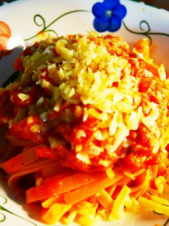 いつでも簡単ツナとトマトソースのパスタ-レシピのメイン写真