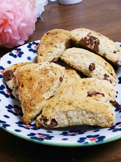 チョコバナナスコーン-レシピのメイン写真