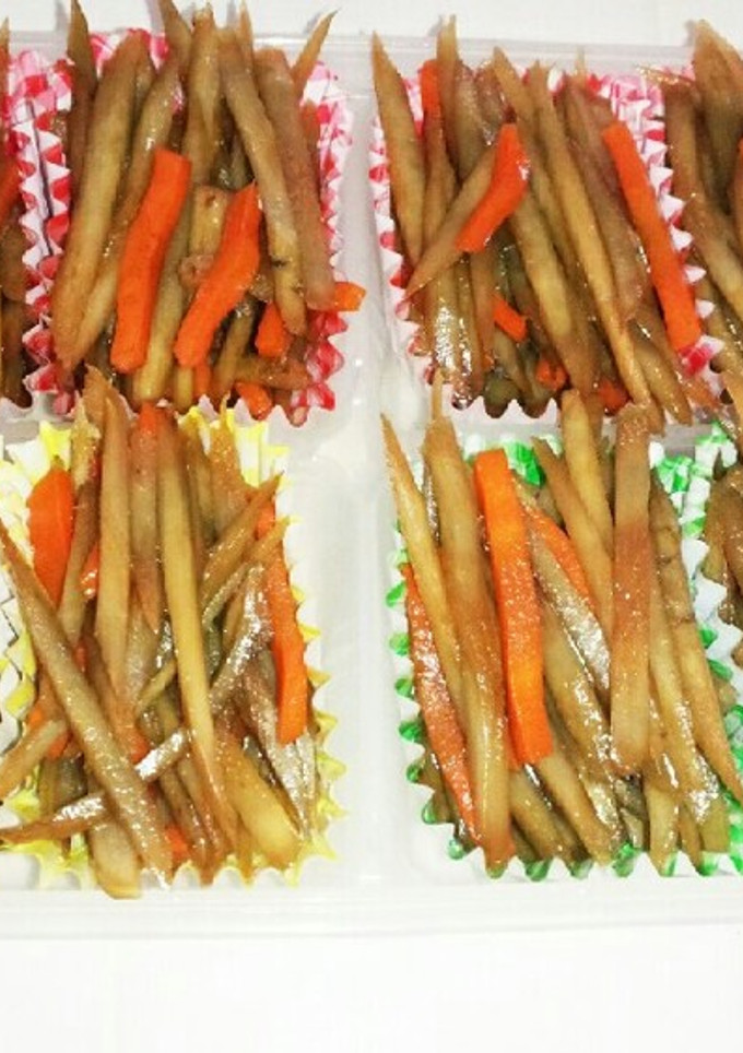 きんぴらごぼう（弁当用）-レシピのメイン写真