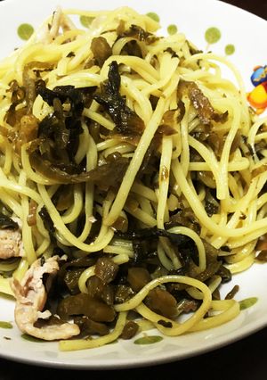 簡単過ぎ！！激ウマ！高菜マヨ焼きそば-レシピのメイン写真