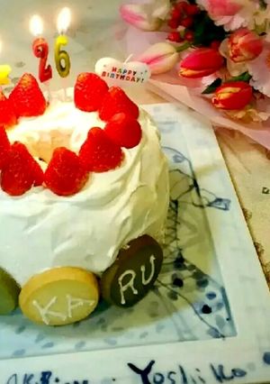 デコレーション用 米粉と豆乳のシフォン-レシピのメイン写真