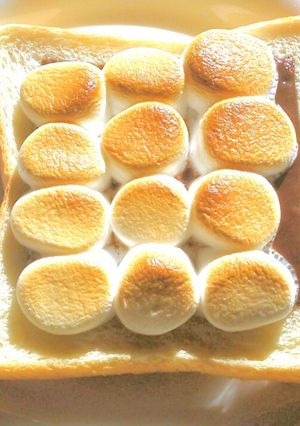 マシュマロチョコトースト-レシピのメイン写真