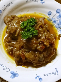 ホロリ鶏もも肉✿赤ワイン煮込み-レシピのメイン写真