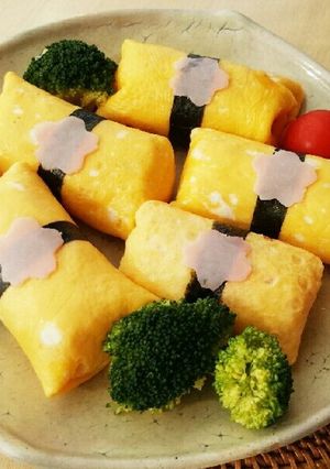 ひな祭りやお花見に♪なんちゃって茶巾寿司-レシピのメイン写真