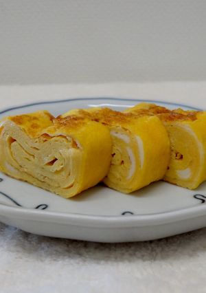 ほんのり味付き♪ 基本の卵焼き 5分-レシピのメイン写真