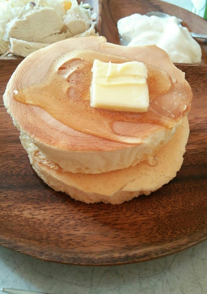 ふわふわ分厚いパンケーキ-レシピのメイン写真