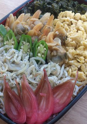 しらすとアサリのおこわ飯-レシピのメイン写真