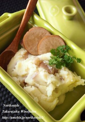 いぶりがっこポテト-レシピのメイン写真