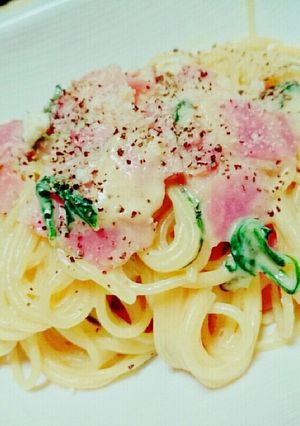 #濃厚でヘルシーカルボナーラ♡-レシピのメイン写真