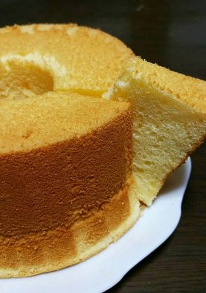 ふわふわ♪カッテージチーズシフォン★-レシピのメイン写真