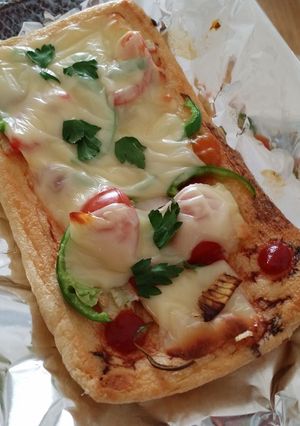 油揚げピザ-レシピのメイン写真