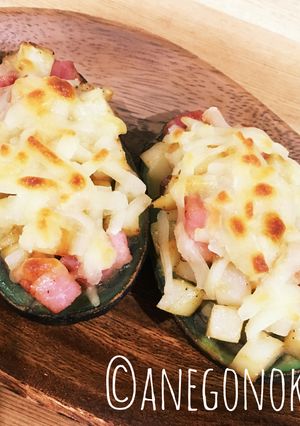 ジャーマンポテトのせ＊アボカドココット＊-レシピのメイン写真