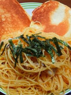 簡単ランチ♪キノコのたらこパスタ!-レシピのメイン写真
