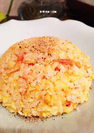 蟹と桜海老の炒飯-レシピのメイン写真