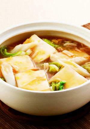 あったか♡とろとろ貝柱湯豆腐♡-レシピのメイン写真