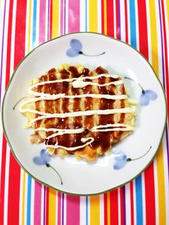 ふんわりふっくら☆チーズinお好み焼き♫-レシピのメイン写真