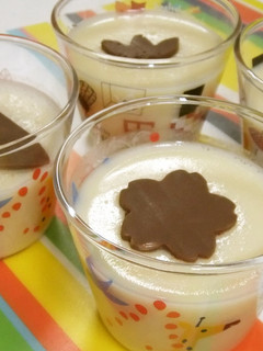 豆乳プリンの生チョコ乗せ-レシピのメイン写真