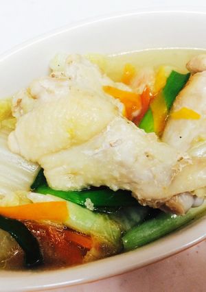 手羽元とたっぷり野菜の食べるスープ★-レシピのメイン写真